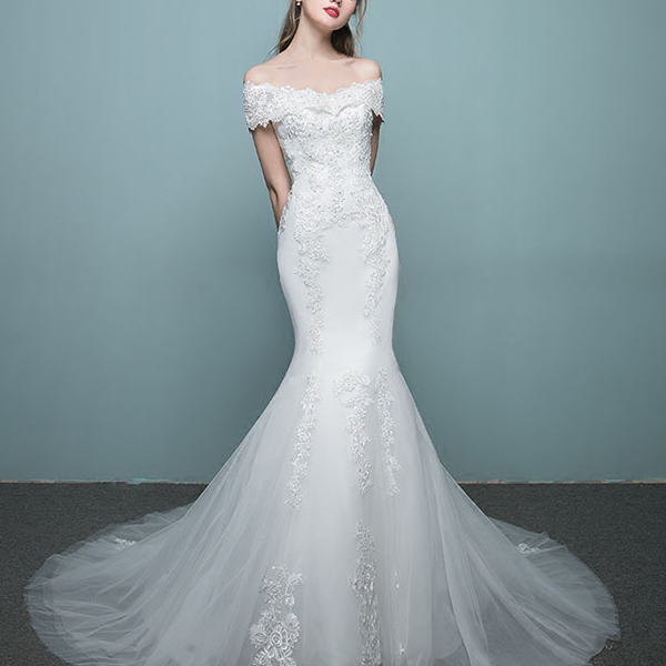 マーメイドラインドレス