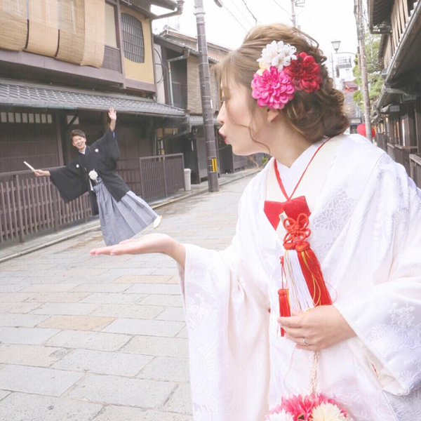 遠近法を活かしたおもしろい構図