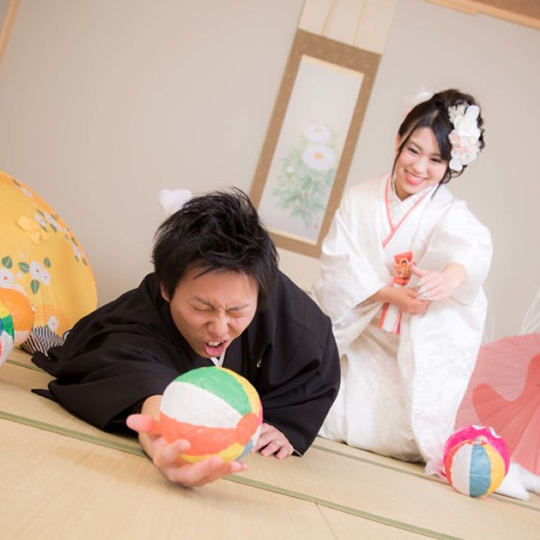 あえて斜めに撮る構図