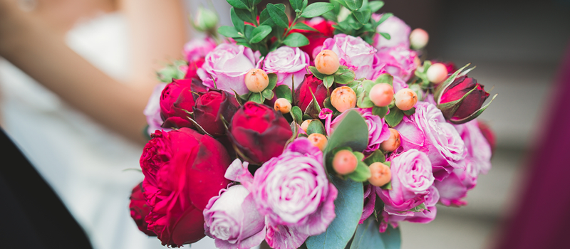 撮影中に渡して喜ばれるプレゼント-花束