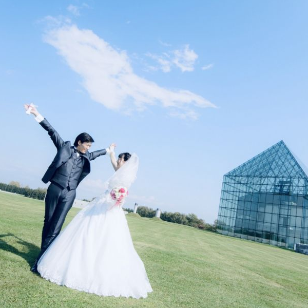 モエレ沼公園ロケーションフォトウェディング