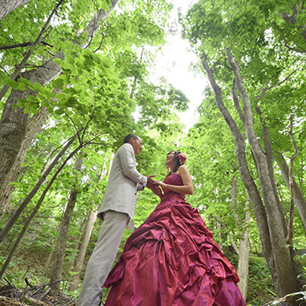 札幌芸術の森ロケーションフォトウェディング
