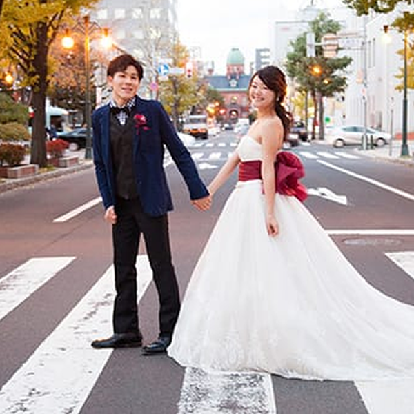 大通公園ロケーションフォトウェディング