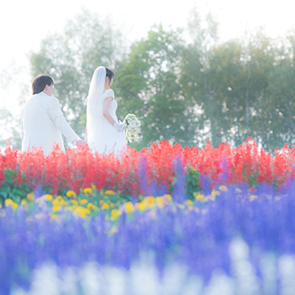 四季彩の丘ロケーションフォトウェディング